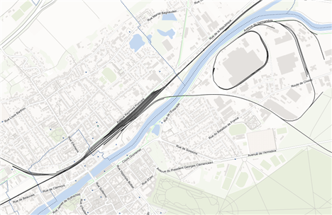 Réseau ferré de l'ex-Région Picardie