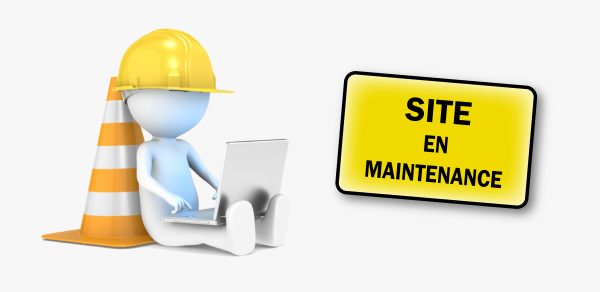 Site en maintenance le jeudi 3 septembre 2020