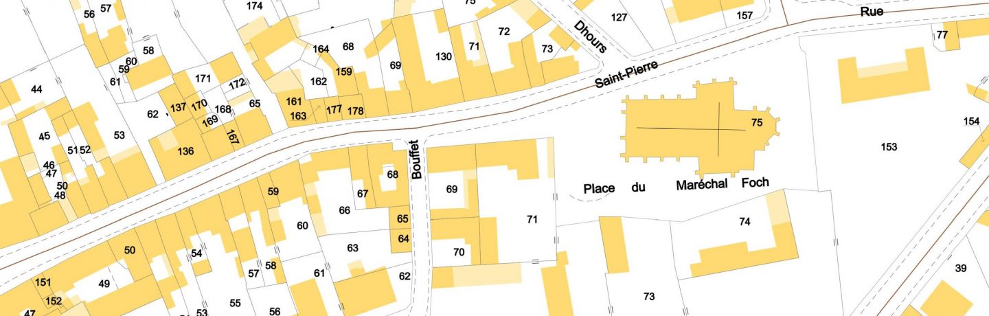 Mise à jour du cadastre 2025