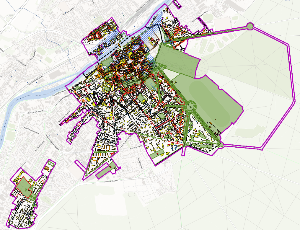 Servitude d'utilité publique AC4 - Servitudes relatives aux aires de mise en valeur de l'architecture et du patrimoine (AVAP) sur la commune de Compiègne - approbation du 06/03/2020