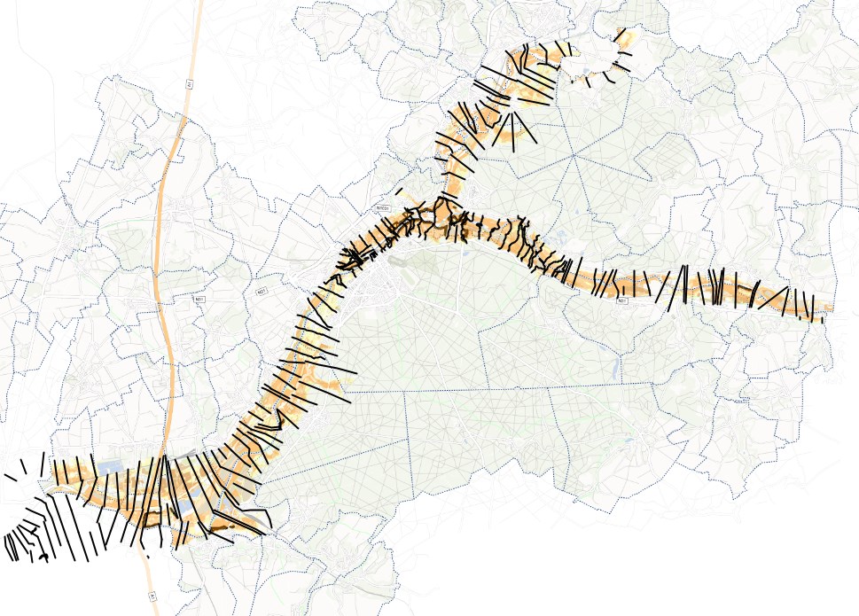 Aléa de la crue centenale sur les rivières de l'Oise et de l'Aisne