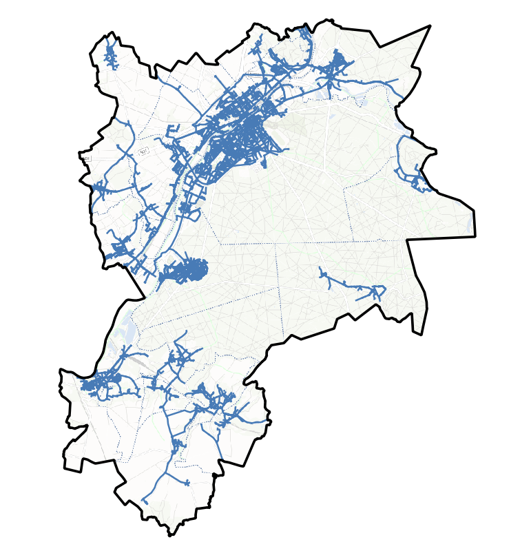 Réseau d'eau potable sur l'Agglomération de la Région de Compiègne