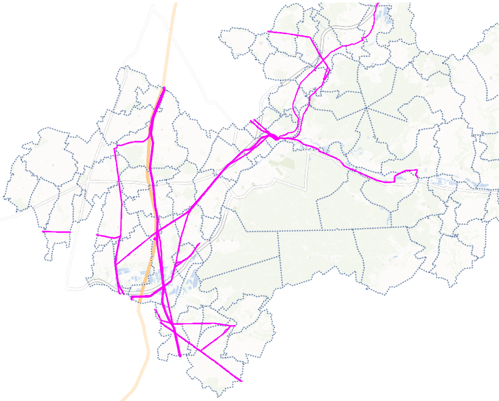 Servitude d’utilité publique de catégorie I4 - Ouvrages de transport de de distribution d'électricité sur les communes du Grand Compiégnois