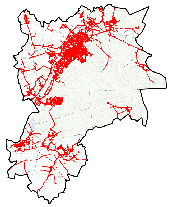 Réseau de distribution électrique sur l'Agglomération de la Région de Compiègne