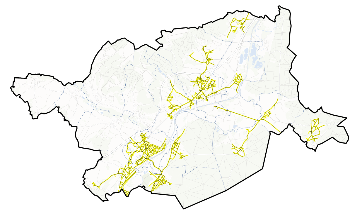 Réseau de distribution de gaz sur la Communauté de Communes des Deux Vallées