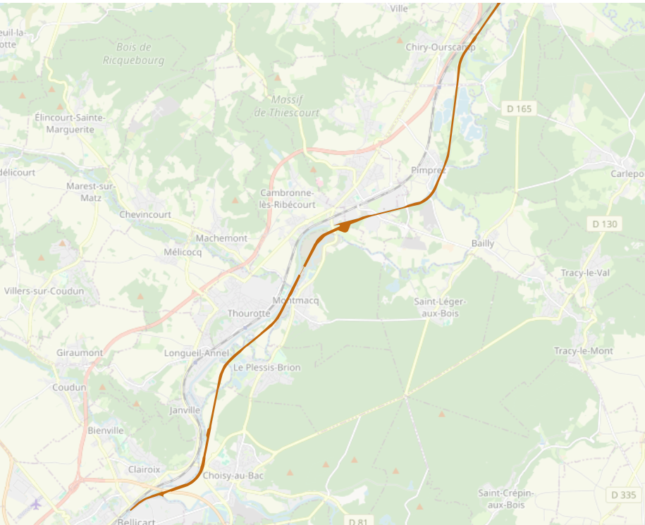 CSNE (Canal Seine Nord Europe) - Future voie d'eau
