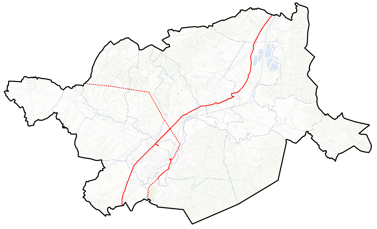 Réseau de transport électrique sur la Communauté de Communes des Deux Vallées