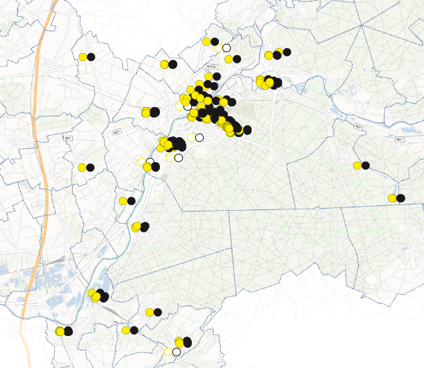 Corbeille bi-flux sur l'Agglomération de la Région de Compiègne