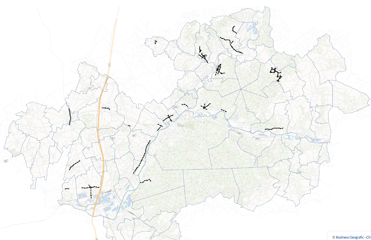 Servitude d’utilité publique de catégorie EL7 - Alignement des voies publiques sur les communes du Grand Compiégnois