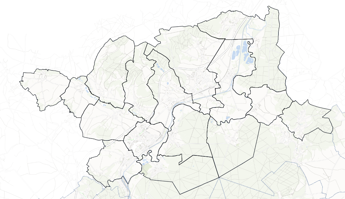 Limite communale de la Communauté de Communes des Deux Vallées