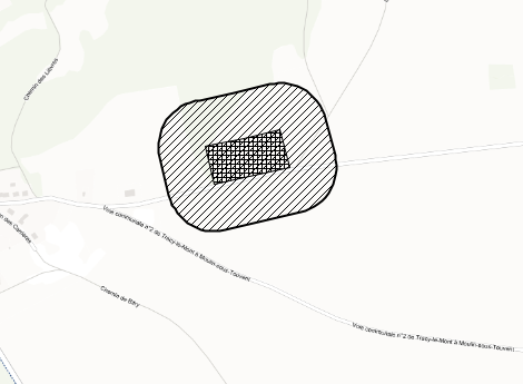 Servitude d’utilité publique de catégorie INT1 - Voisinage des cimetières sur les communes du Grand Compiégnois