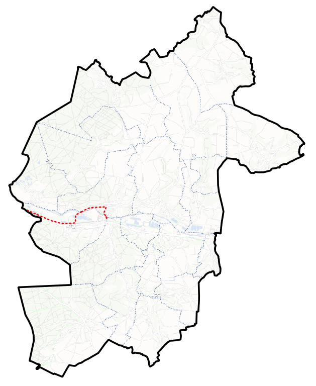 Réseau de transport électrique sur la Communauté de Communes des Lisières de l'Oise